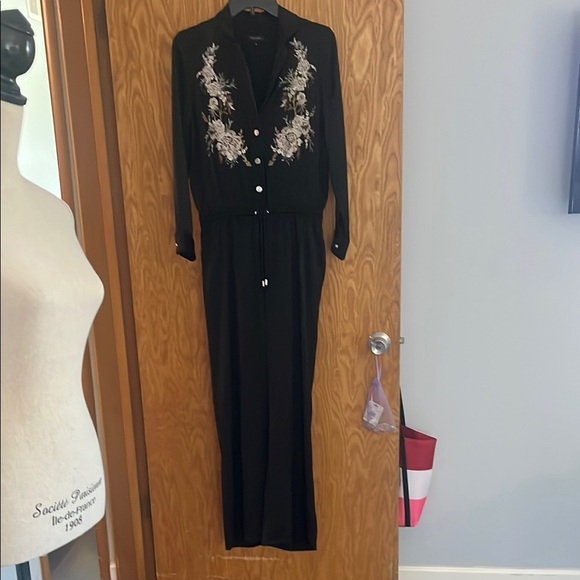 River Island Black Embellished Sheath Dress - Picture 2 of 9